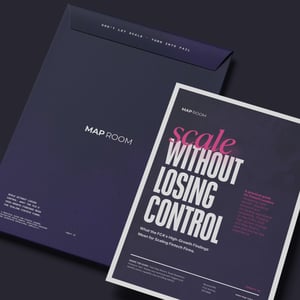 Scale Without Losing Control - MockUp for Landing Page